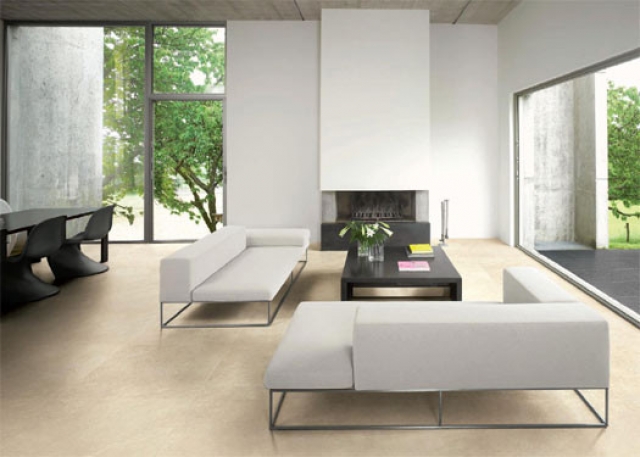 Sala de estar moderna y luminosa diseñada por ABC Decoración y Reformas con estilo contemporáneo
