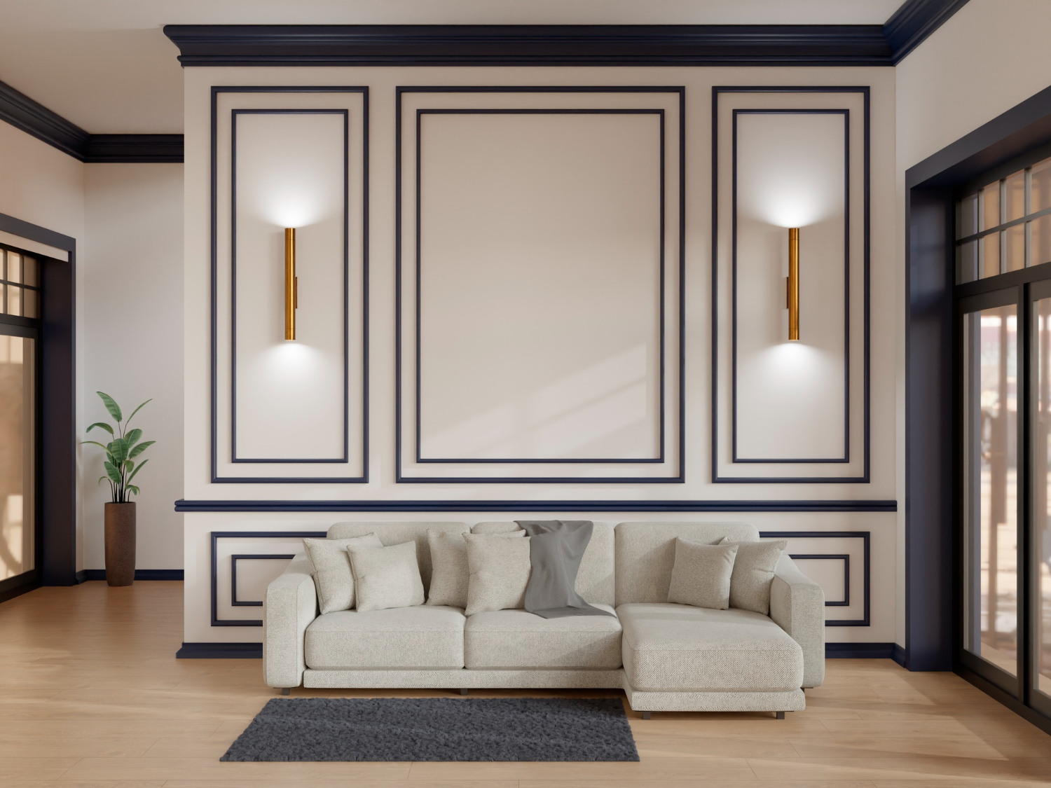 Decoración de interiores alineada con la reforma en Madrid